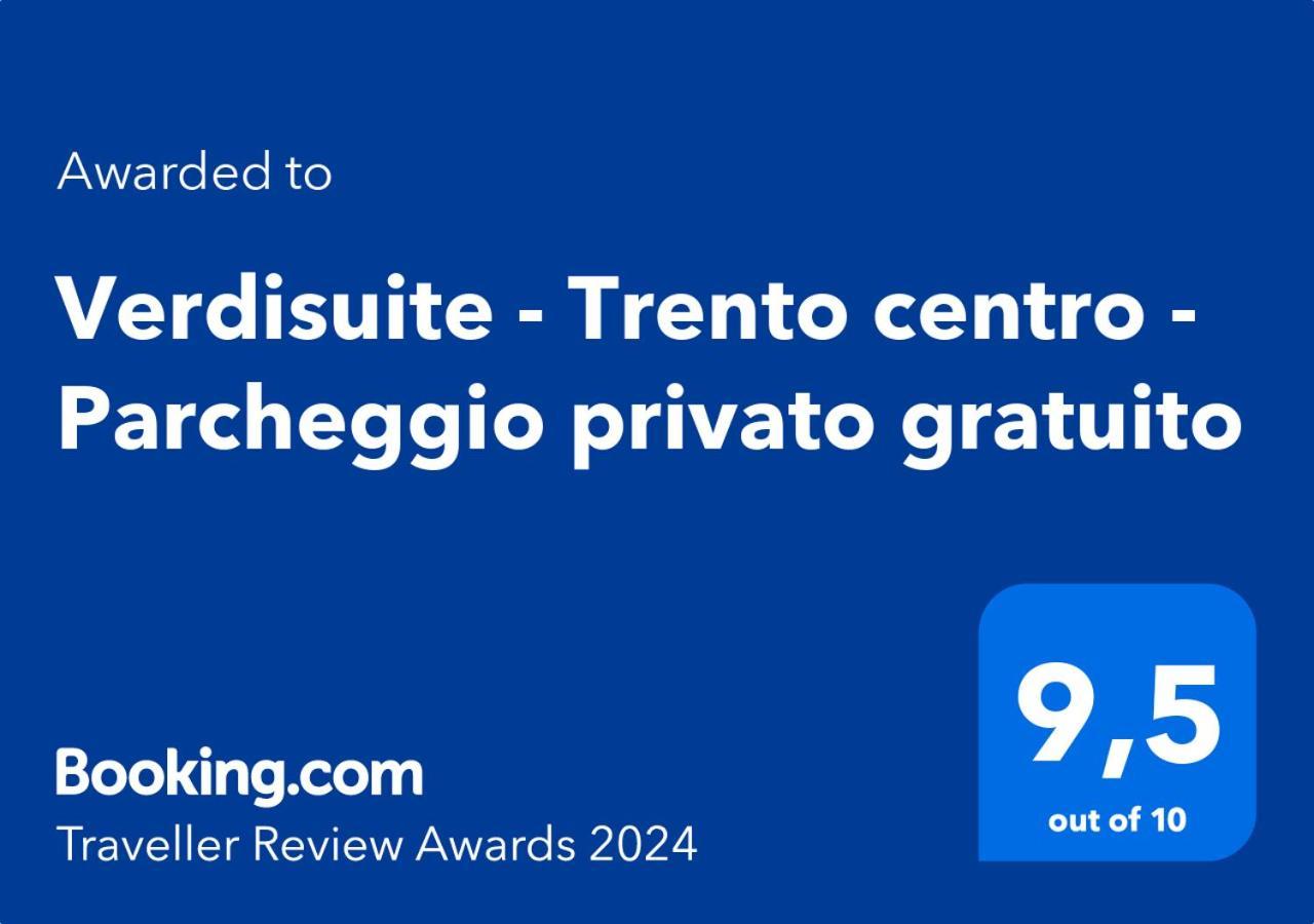 Verdisuite - Trento Centro - Parcheggio Privato Gratuito Eksteriør bilde